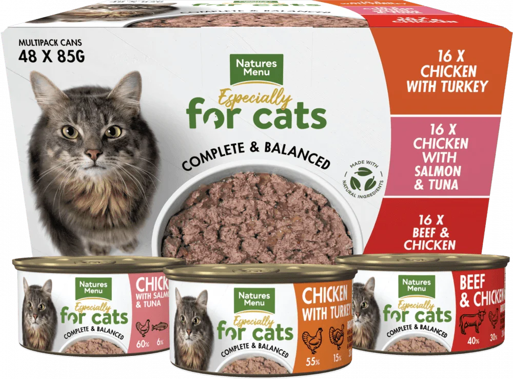 Natures Menu Especially For Cats Multipack 48x85g - Ormskirk Pets