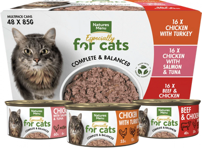 Natures Menu Especially For Cats Multipack 48x85g - Ormskirk Pets