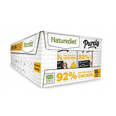 Naturediet Purely Chicken 390g x 18 - Ormskirk Pets