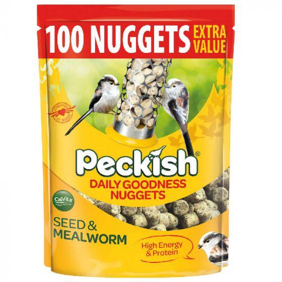 Peckish Extra Goodness 100 Nuggets Pouch