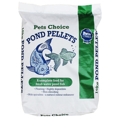 Pets Choice Pond Pellets, 10kg - Ormskirk Pets