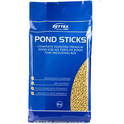 Pettex Premium Pond Sticks, 5kg - Ormskirk Pets