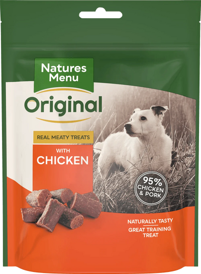 Natures Menu Original Real Meaty Treats with Chicken 120g - Ormskirk Pets