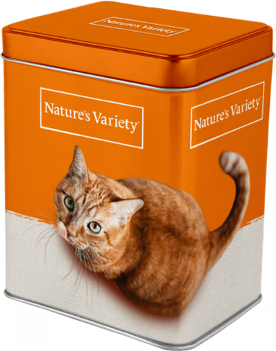 Natures Variety Cat Storage Tin