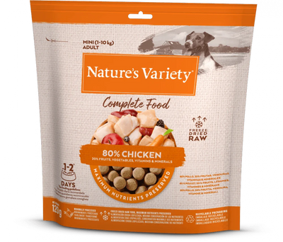 Natures Variety Chicken Complete Freeze Dried Food 120g - Ormskirk Pets