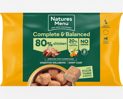 Natures Menu 80/20 Complete and Balanced Chicken 500g