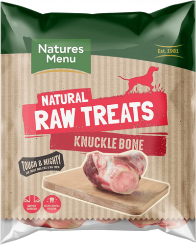 Natures Menu Natural Raw Beef Knuckle Bone - Ormskirk Pets