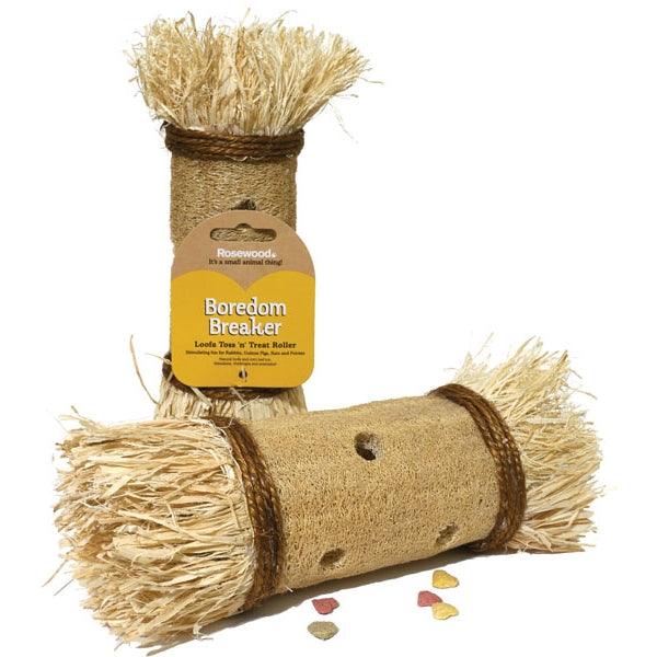 Rosewood Loofa Toss 'n' Treat Roller - Ormskirk Pets