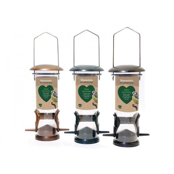 Rosewood Garden Bird Deluxe Seed Feeder - Ormskirk Pets