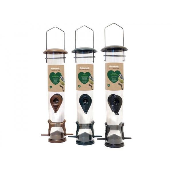 Rosewood Garden Bird Deluxe Seed Feeder - Ormskirk Pets