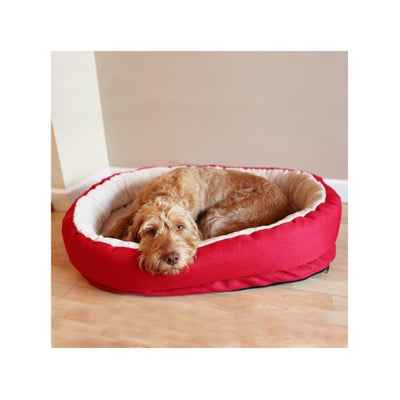 40 Winks Red Orthopaedic Bed