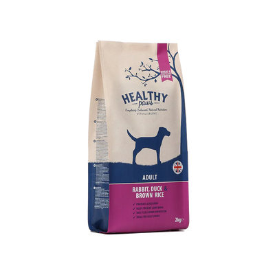 Healthy Paws Rabbit & Brown Rice Adult 2kg