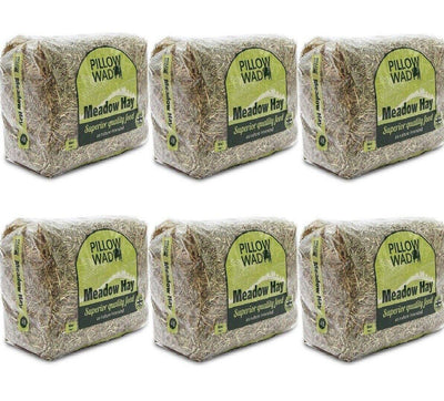 Pillow Wad Mini Meadow Hay 1kg x 6 - Ormskirk Pets