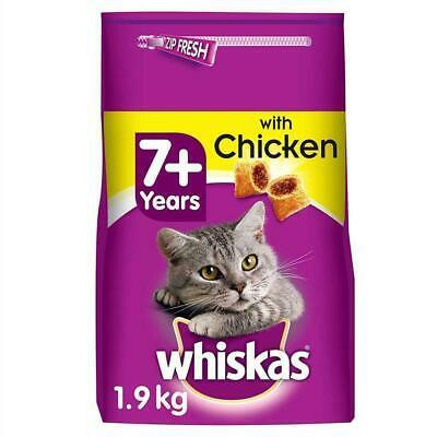 Whiskas 7+ Complete Dry with Chicken 1.9kg - Ormskirk Pets