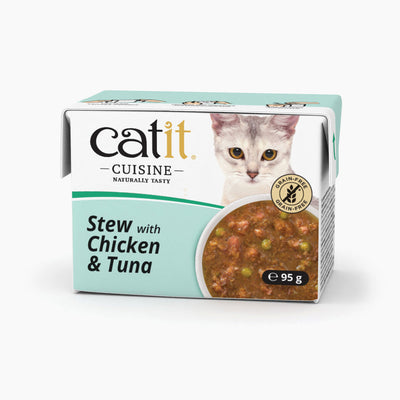 Catit Stew Chicken & Tuna 12X95G