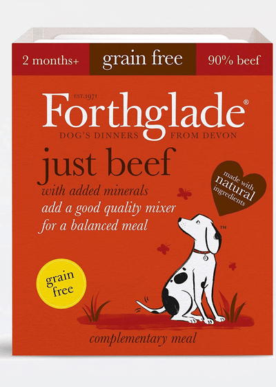 Forthglade Just Beef Grain Free 395g x 18 - Ormskirk Pets