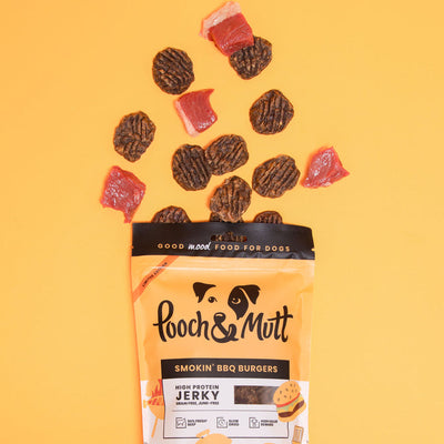 Pooch & Mutt Smokin' BBQ Burgers Beef Jerky