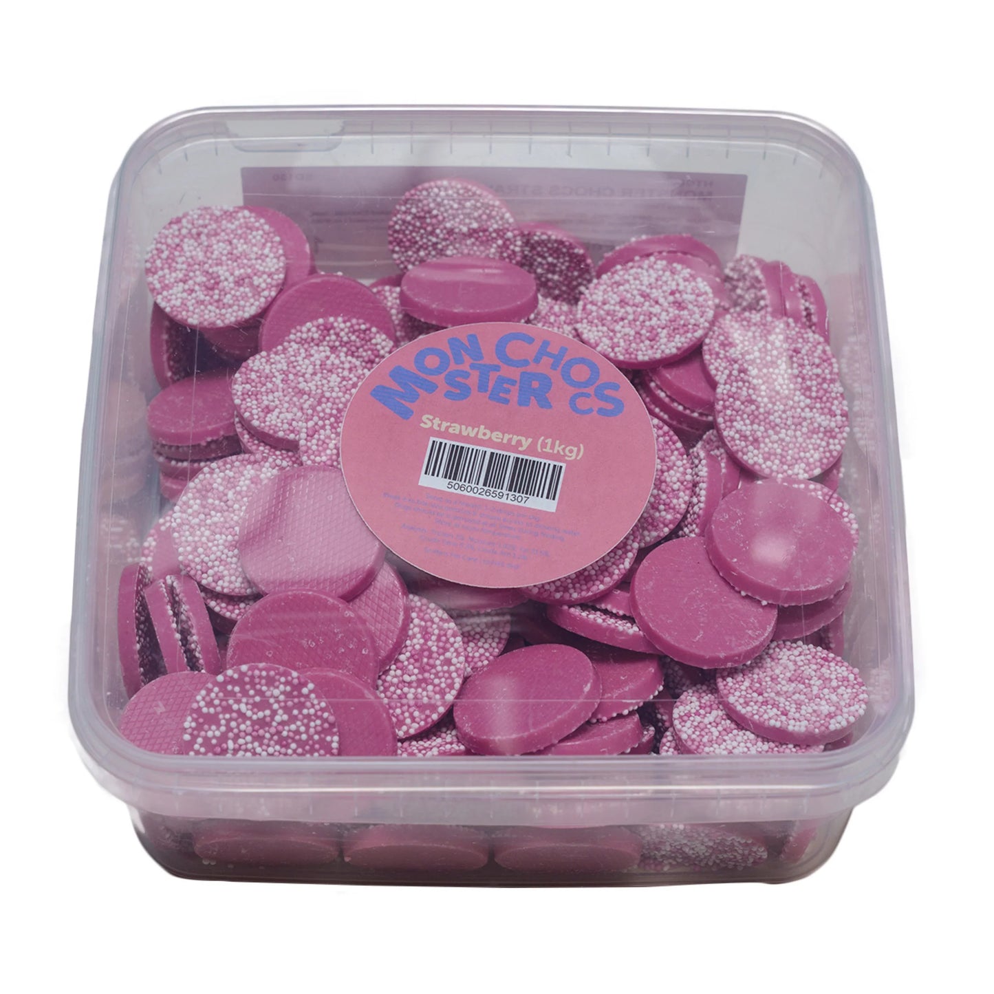 Monster Chocs Disc Strawberry 1kg