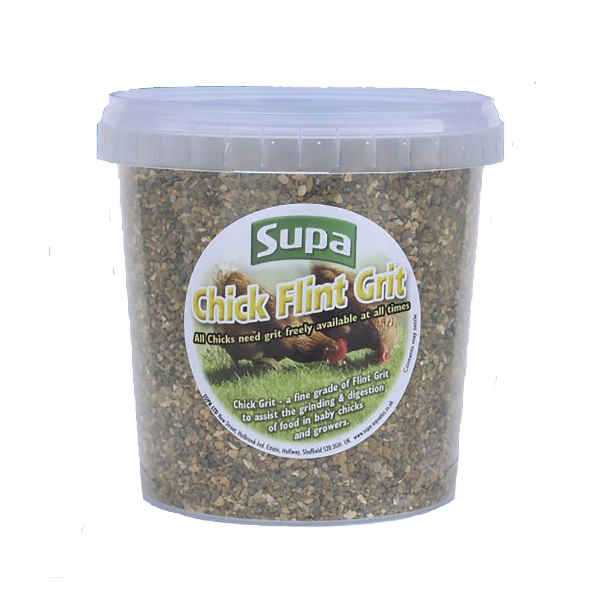 Supa Chick Flint Grit 1Ltr - Ormskirk Pets