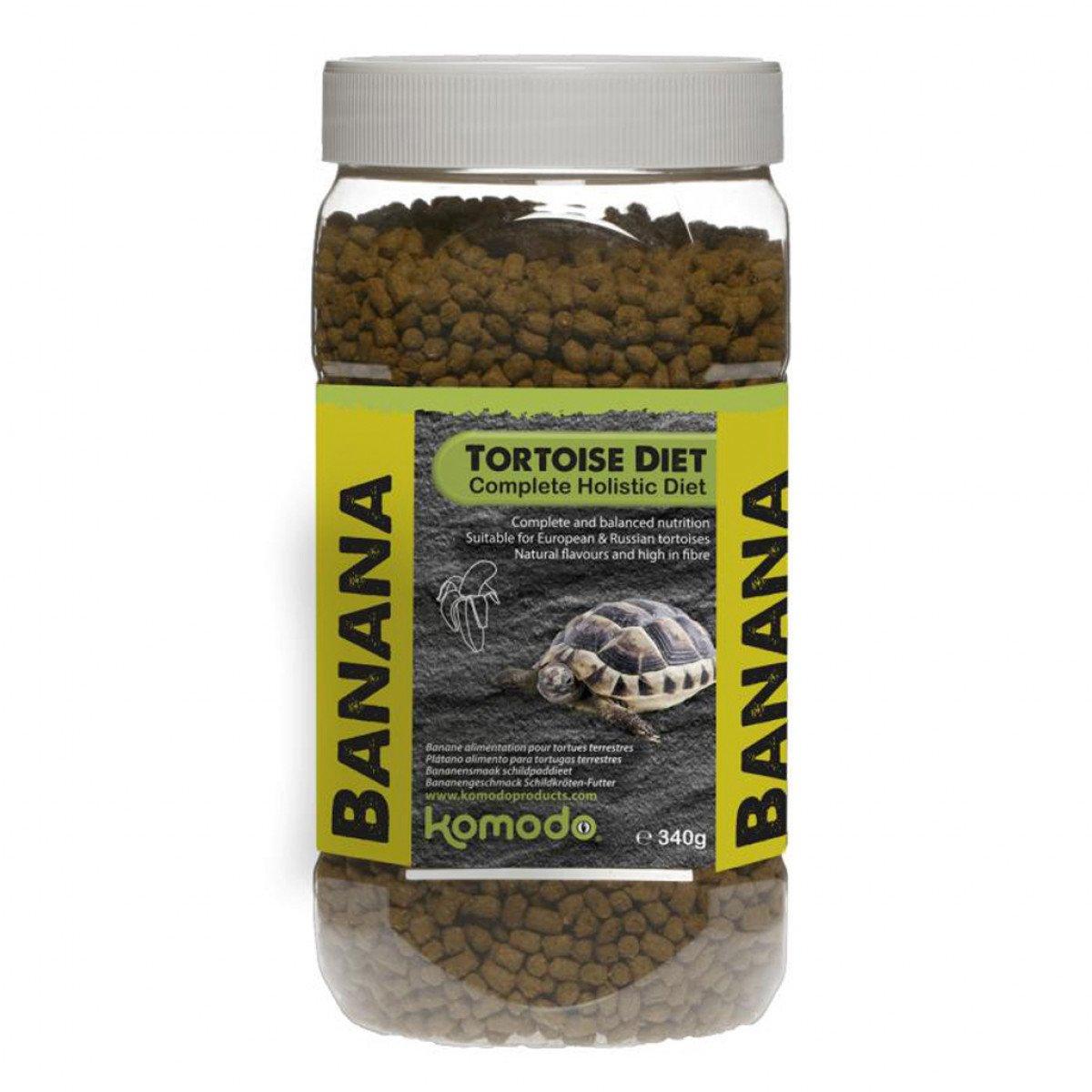 Komodo Tortoise Food - Banana Flavour, 340g - Ormskirk Pets