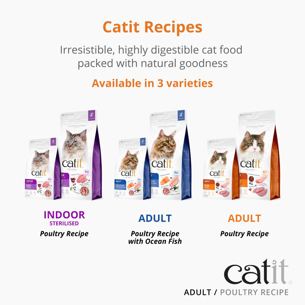 Catit Adult Cat Dry Poultry