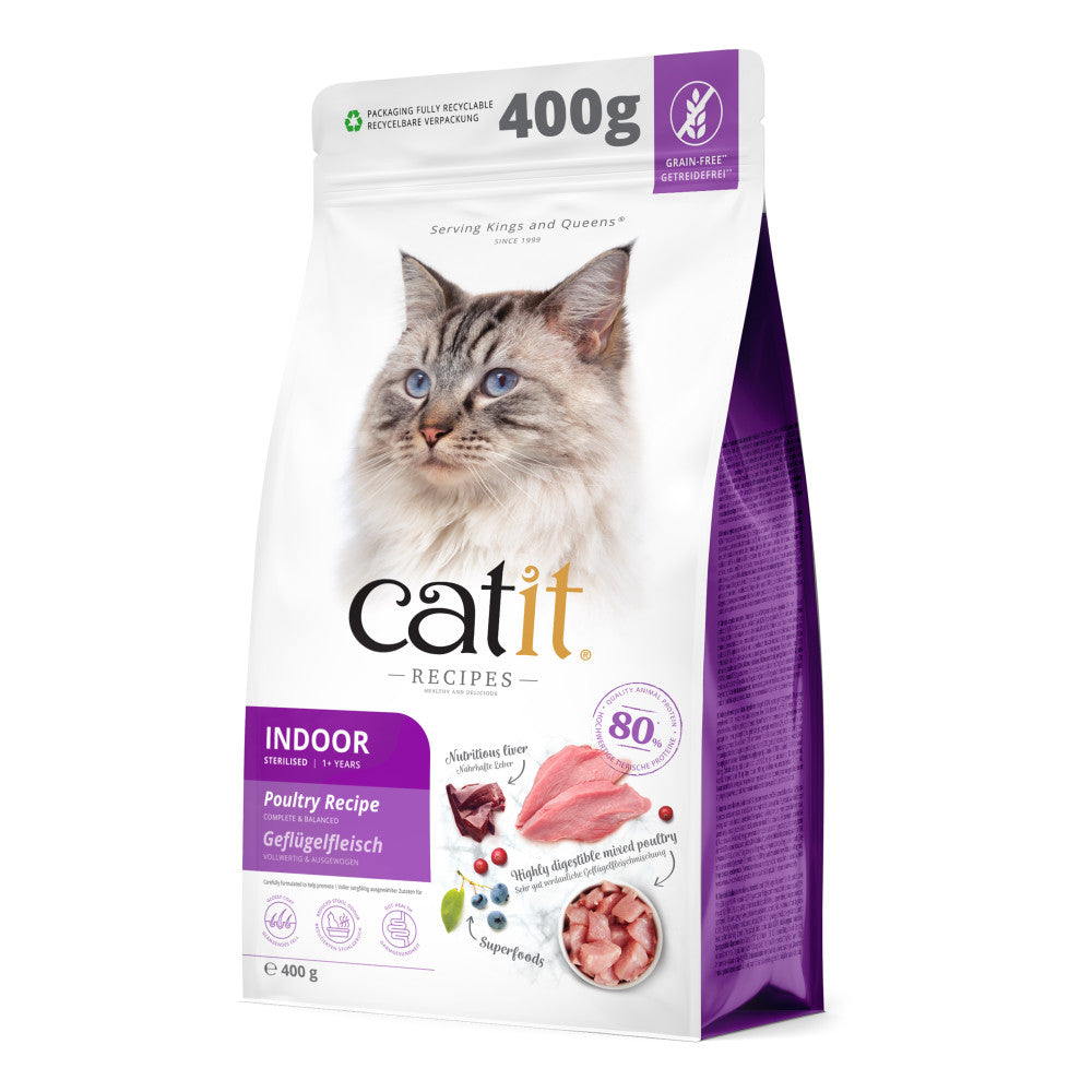 Catit Adult Indoor Cat Dry Poultry