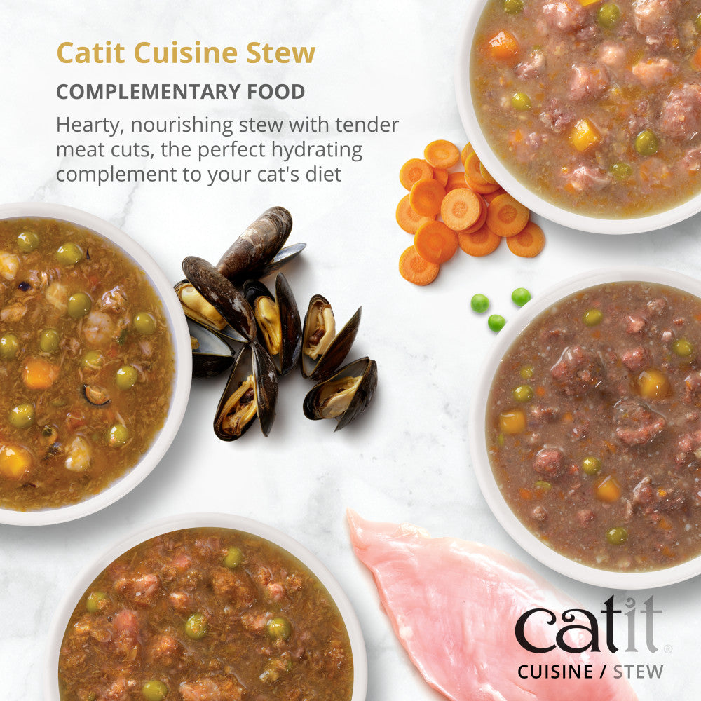 Catit Stew Seafood & Pumpkin 12X95G