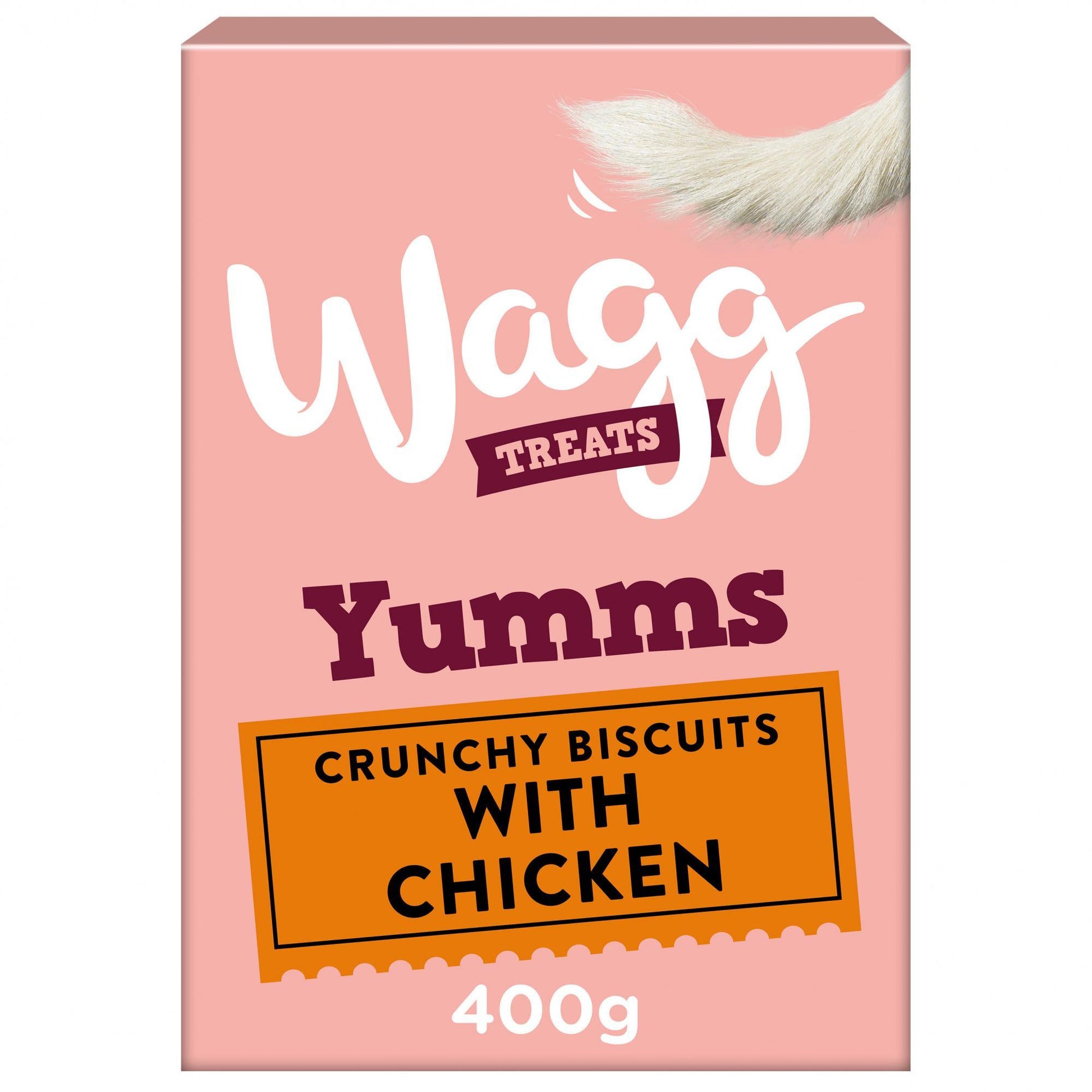 Wagg Yumms Dog Biscuits Chicken 400g - Ormskirk Pets