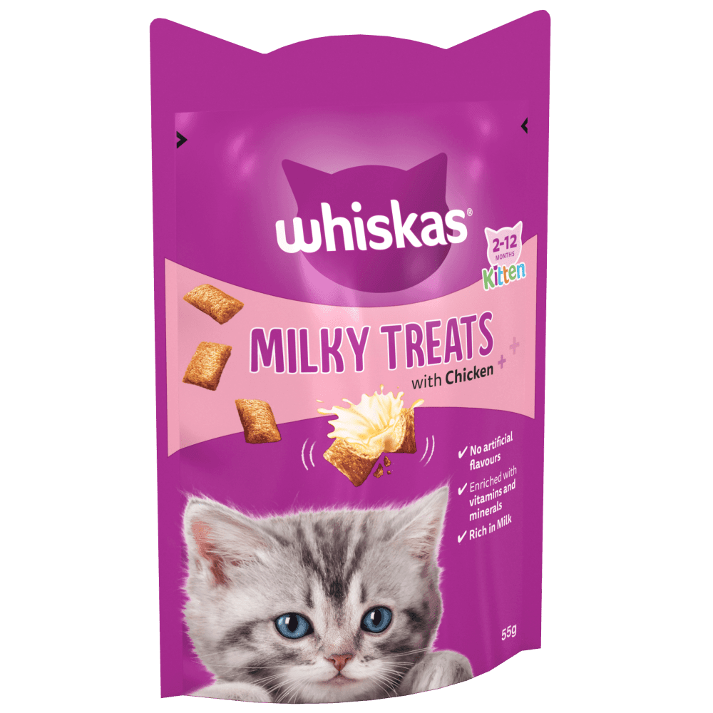 Whiskas Kitten Milky Treats 2-12 Months 55g - Ormskirk Pets