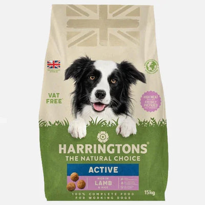 Harringtons Active Worker Complete Lamb & Rice 15kg VAT FREE